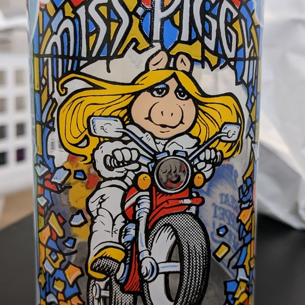 Miss Piggy The Great Muppet Caper Glass - McDonalds NEW